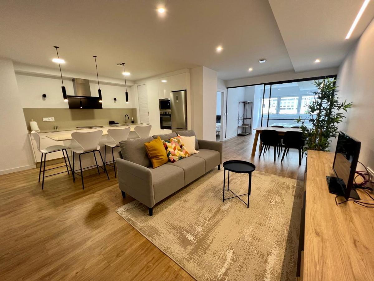 Piso Exclusivo En Vigo Centrico, Negocios, Confort Luaran gambar