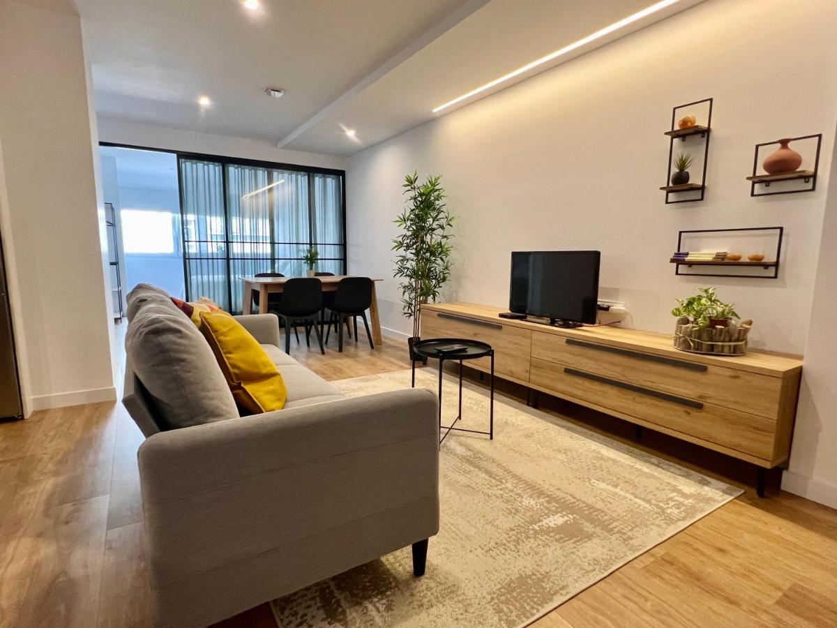 Piso Exclusivo En Vigo Centrico, Negocios, Confort Luaran gambar