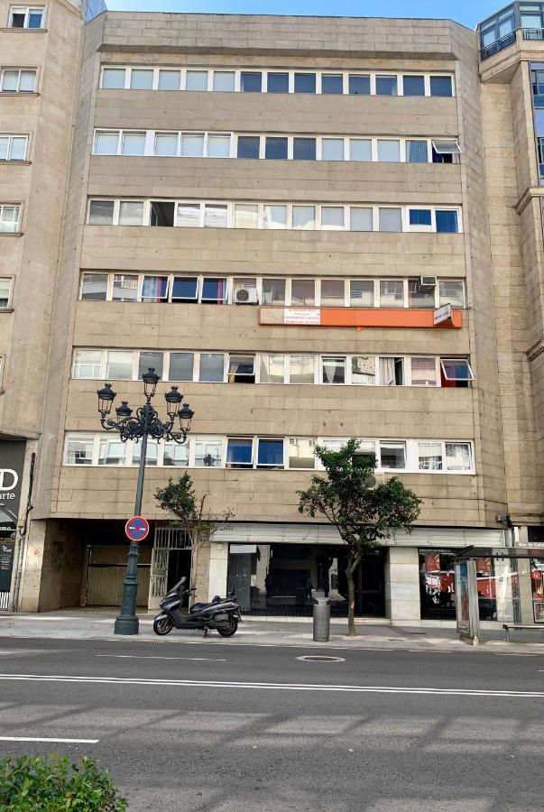 Piso Exclusivo En Vigo Centrico, Negocios, Confort Luaran gambar
